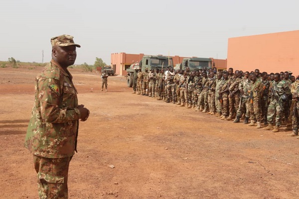 GTIA1 Kêlêtigui : Le GTIA1 Kêlêtigui montant prêt à traquer les groupes armés terroristes