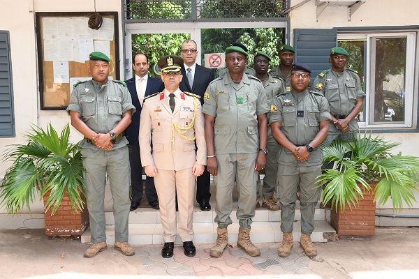 Etat-Major Général des Armées : Le chef d’Etat-major général adjoint des armées reçoit l’attaché de défense égyptien.