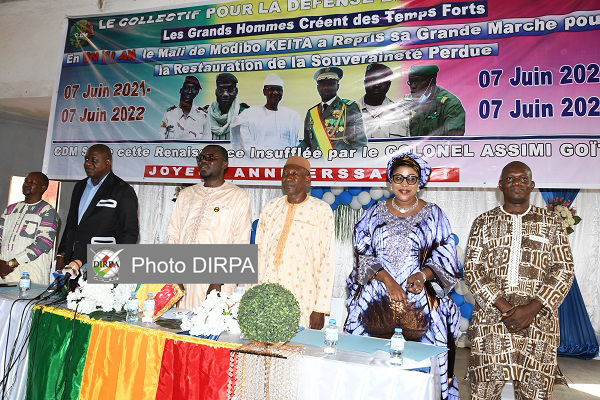 L’An1 du président Assimi Goïta : Le CDM salue les efforts consentis des maîtres du temps.