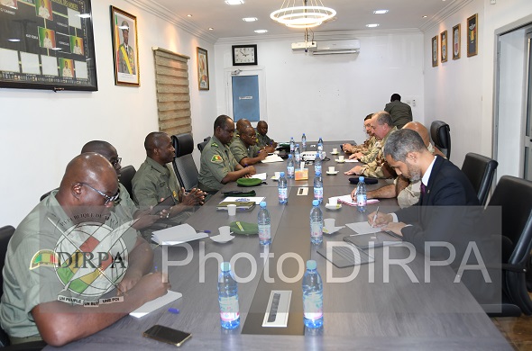 EMGA : Le chef de l’EUTM reçu par le Chef d’Etat Major Général des Armées