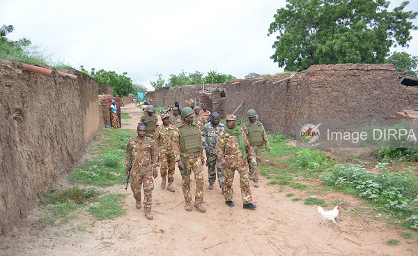 PCIAT Centre : Le Commandant du PCIAT Centre de l’Opération Maliko s’imprègne de la situation sécuritaire à Diallassagou et Koro.