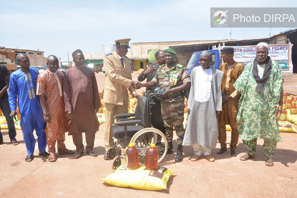Solidarité : Don aux veuves et orphelins des FAMa de Ségou