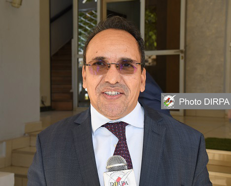 MDAC : L’Ambassadeur de la Mauritanie au Mali reçu par le Ministre Sadio CAMARA