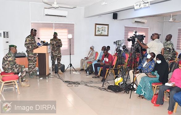 DIRPA : Le Colonel Souleymane Dembélé face à la presse