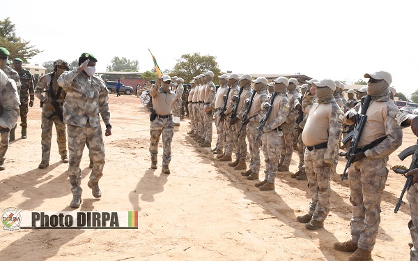Fin de formation des recrues du Bataillon Autonome des Forces Spéciales et des Centres d’Aguerrissement (BAFS-CA)