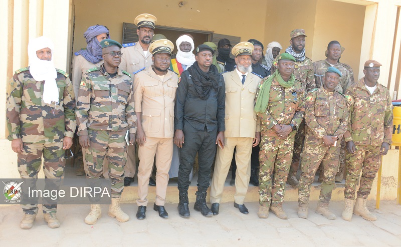 ANSONGO : Le commandant du secteur 1 de l’opération Maliko en visite de terrain.