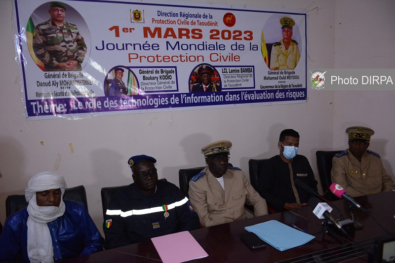 Journée Mondiale de la Protection Civile : La Direction régionale de Taoudénit fête