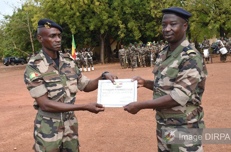 CAT N°1 et N°2 :  Fin de formation de futurs professionnels pour renforcer la montée en puissance des Forces Maliennes de défense