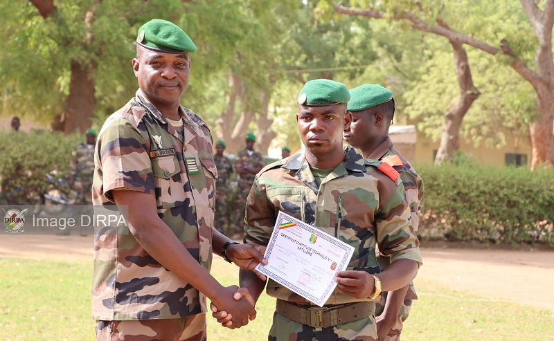 Cité des Balanzans : Fin de la formation du Certificat d’aptitude Technique n°1 et 2- Artillerie