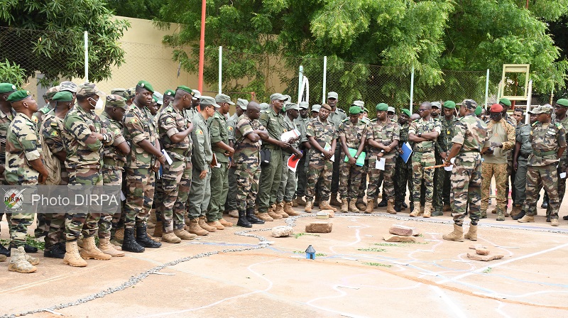 Ecoles militaires : Exercice pratique à Koulikoro