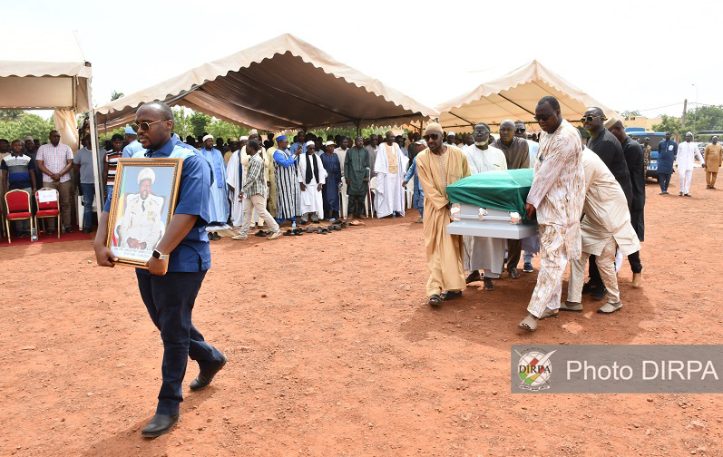 Obsèques du Magistrat-Colonel à la retraite Sambou Soumaré : Le dernier hommage des FDS