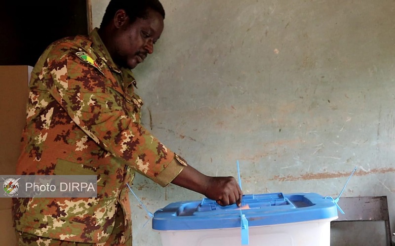 Election référendaire : le GTIA « KAPIDGOU 2 » a voté en toute sérénité