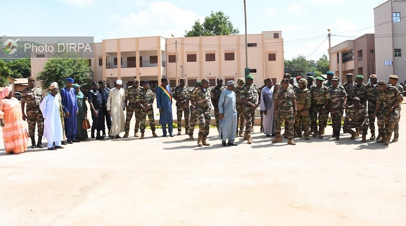 Garde nationale du Mali : Fin de formation des élèves du CAT1-2 et de la 2ème cohorte du SNJ