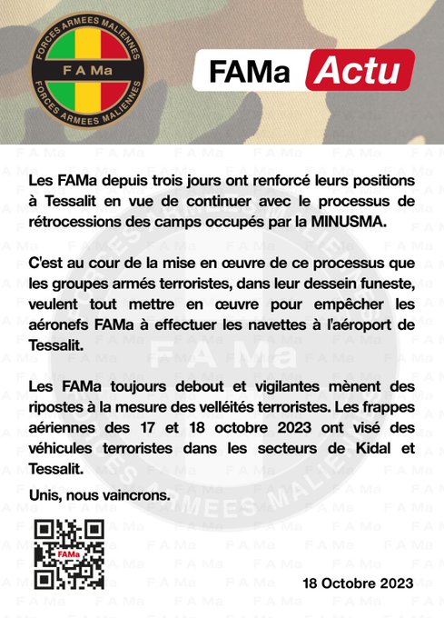 Unis, nous vaincrons!