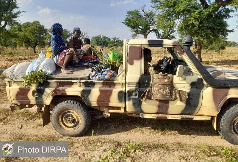 Secteur de Diallassagou : Le GTIA 2 « Kèlètigui » à pied d’œuvre pour la sécurisation des personnes et de leurs biens