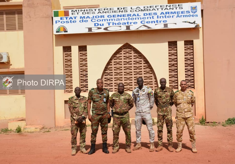 RM6 : Une délégation de la MINUSMA venue remercier le Commandant-Théâtre Centre de l'Opération « Maliko »
