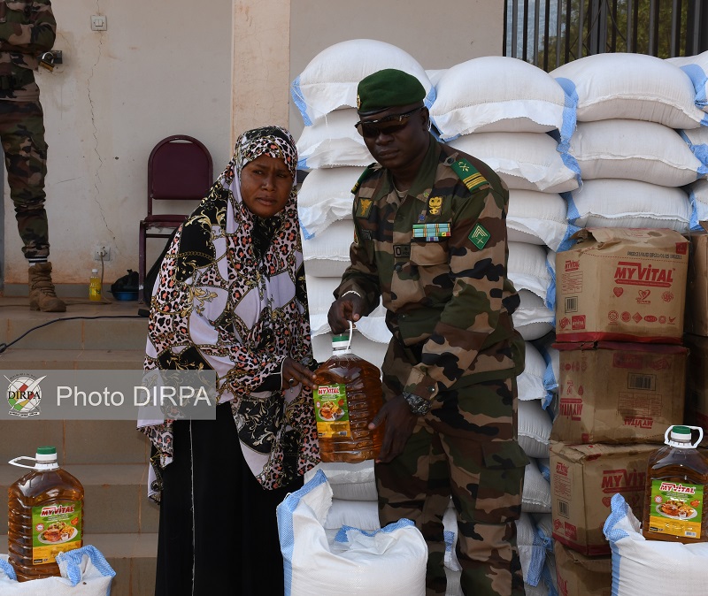 Kati :  Importante donation de la mairie aux veuves, orphelins et blessés de guerre