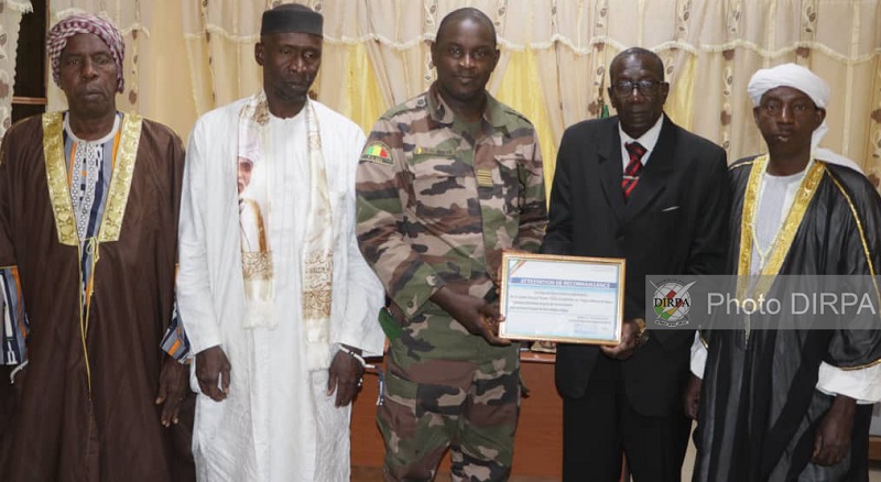 Ségou : Le Commandant de la Zone de Défense n° 2 reçoit une délégation des mouvements et associations