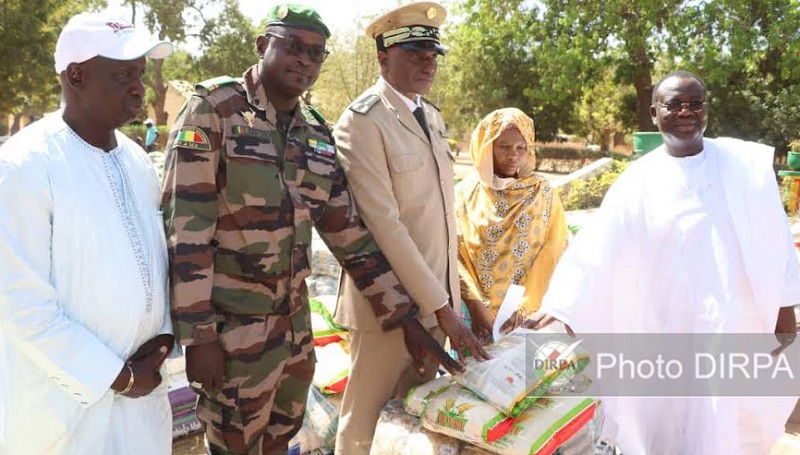 Ségou : Don de la société M3-SA aux veuves des militaires et à des démunis de la région