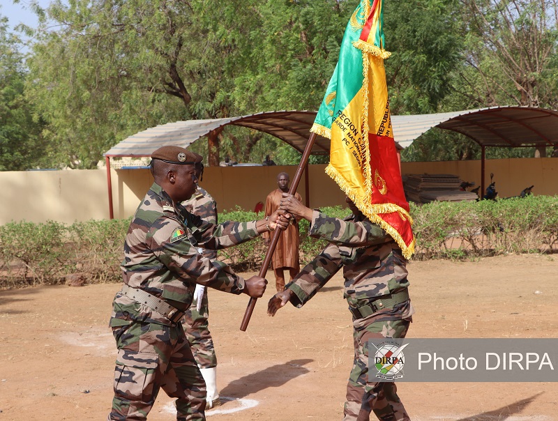 Région Garde N° 4 de Ségou : Le nouveau Commandant prend fonction