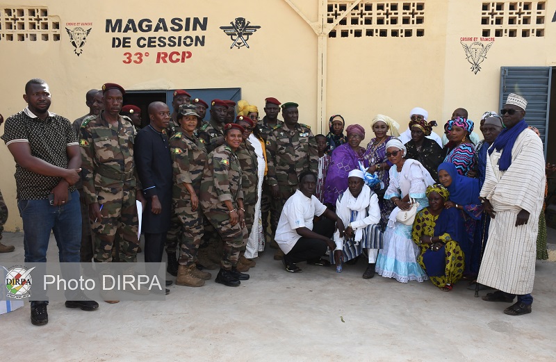 RCP : Inauguration d’une nouvelle salle de couture pour les femmes du Camp-para