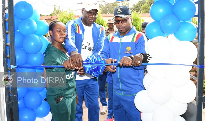 Armée de l’Air : Inauguration d'une nouvelle salle de sport ultra moderne