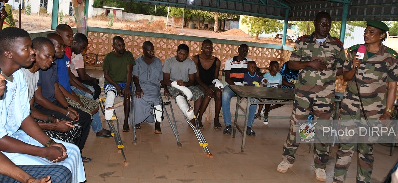 Rupture de jeûne collective : Un moment fort de communion avec les blessés de guerre à la polyclinique des Armées