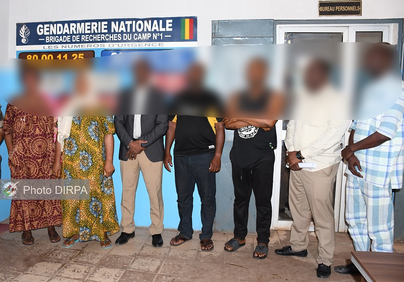 Camp N°1: The Gendarmerie search brigade seized a large quantity of cocaine