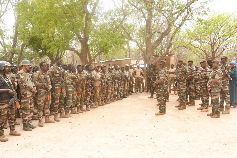 CENTRE DE TOUBANISSO : fin de Formation des élèves Gardes