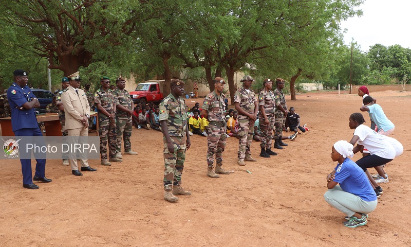 Recrutement 2023 à Ségou : Le Gouverneur de région sur les sites des épreuves sportives
