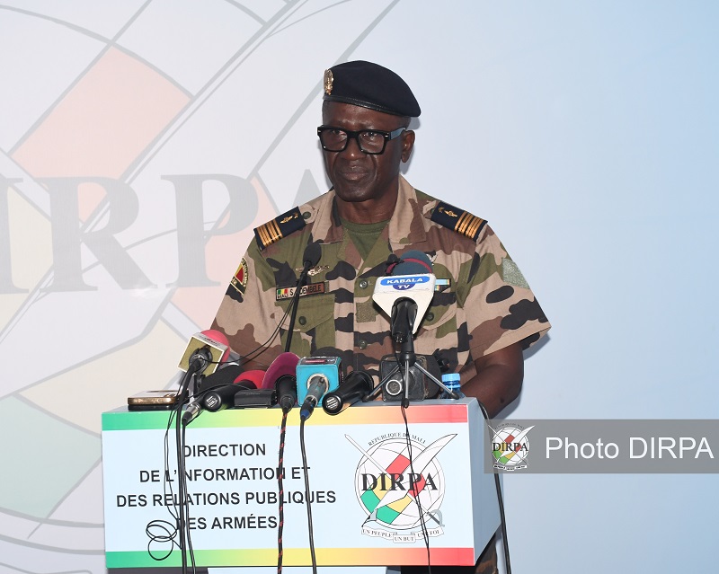 DIRPA : situation sécuritaire du pays courant juillet 2024.
