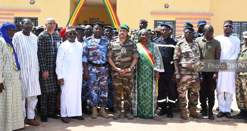 MSPC: Inauguration du nouveau Commissariat de Police de Sénou