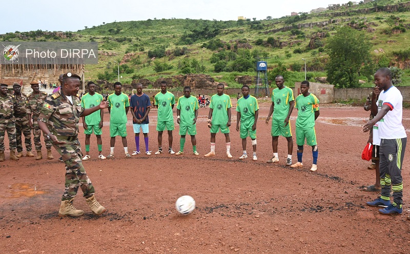 GNM : La finale de la coupe du Chef d’Etat-Major de la Garde Nationale remportée par le FC Bot du Camp des Gardes