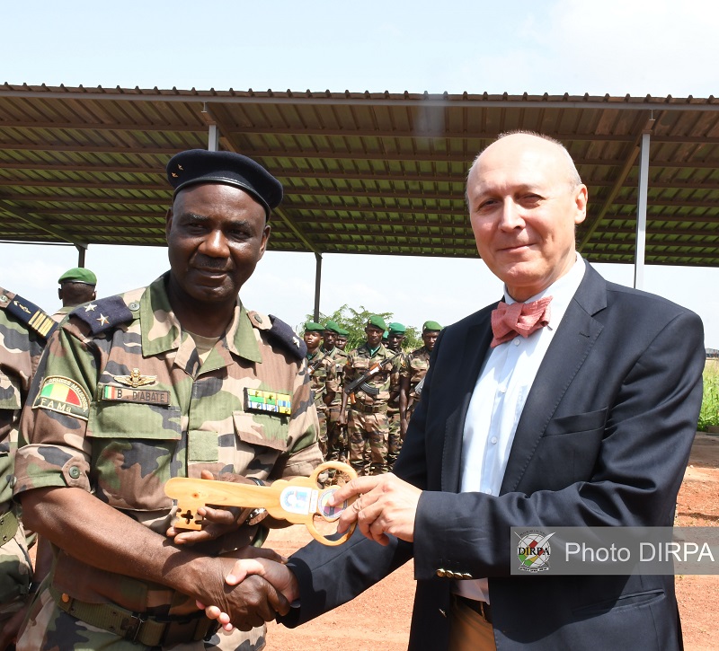 Génie Militaire: remise de clés des infrastructures