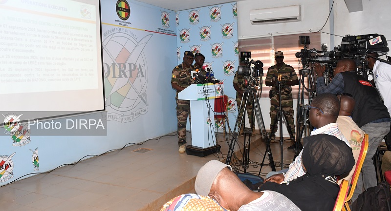 Conférence de presse mensuelle de la DIRPA : Le Directeur face aux organes de presse