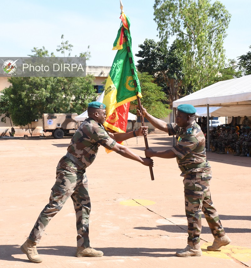 Gendarmerie : passation de commandent