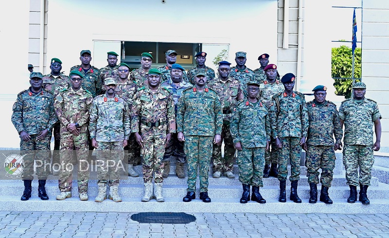 Coopération militaire: le CEMGA en visite de travail en Ouganda
