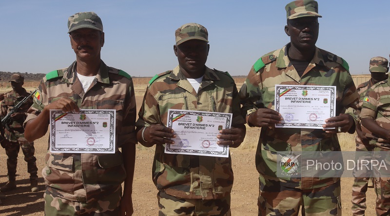 Kidal : Fin de formation BA 1 et 2, une première dans l’histoire