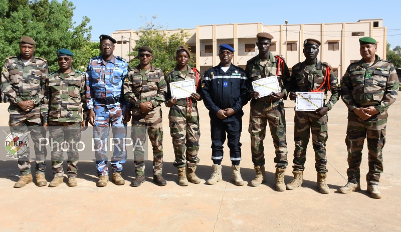 GNM : Fin de formation professionnelle des recrues du Contingent 2021, 2ème Vague de la Garde Nationale