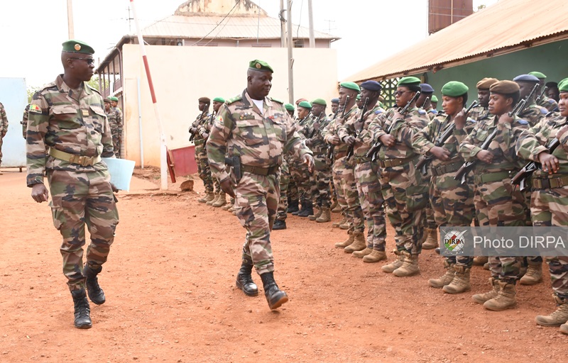 ECOLE DES TRANSMISSIONS ET DE L’INFORMATIQUE DES ARMEES : Sortie des recrues du contingent 2ème vague 2021.
