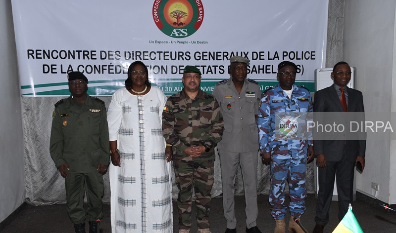 Confédération des Etats du Sahel : Ouverture de la 1ère réunion des Directeurs Généraux de la Police  des pays de l’AES