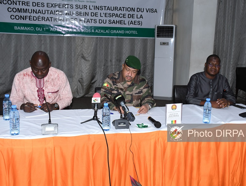 Les Pays de l’AES en conclave pour un visa communautaire