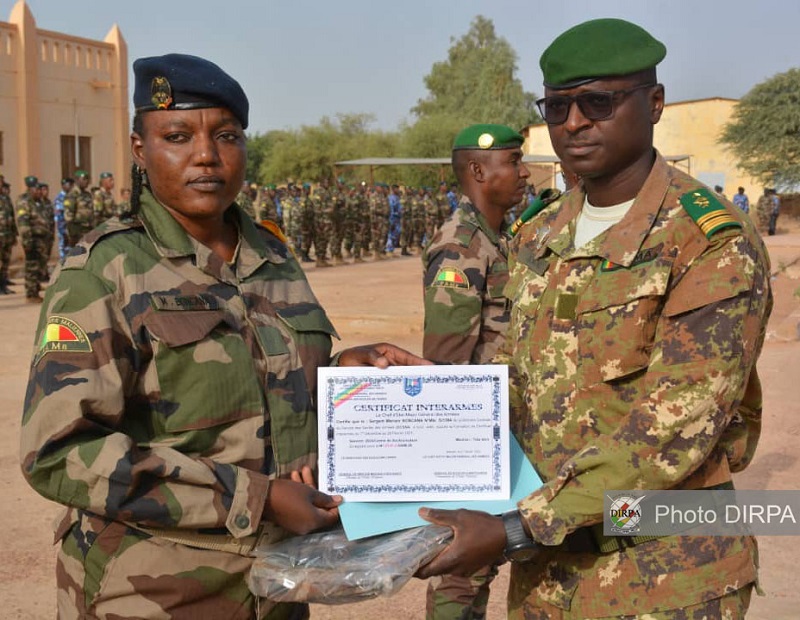 Région Militaire N°6 : fin de formation des stagiaires du Certificat Interarmes (C.I.A)