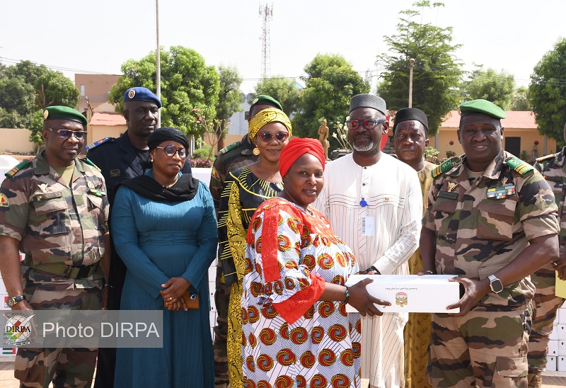 Geste de solidarité : Donation de 1 000 cartons de dattes aux veuves des militaires et paramilitaires.