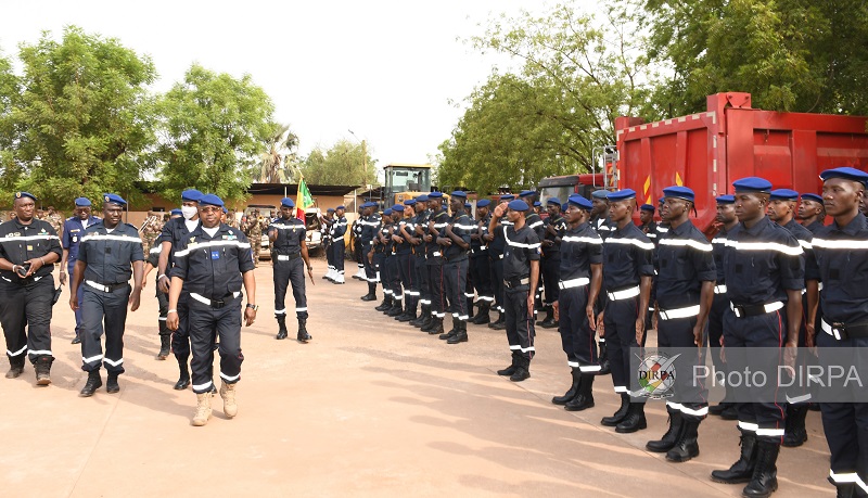 Protection Civile : La cérémonie de fin de formation professionnelle du contingent 2023