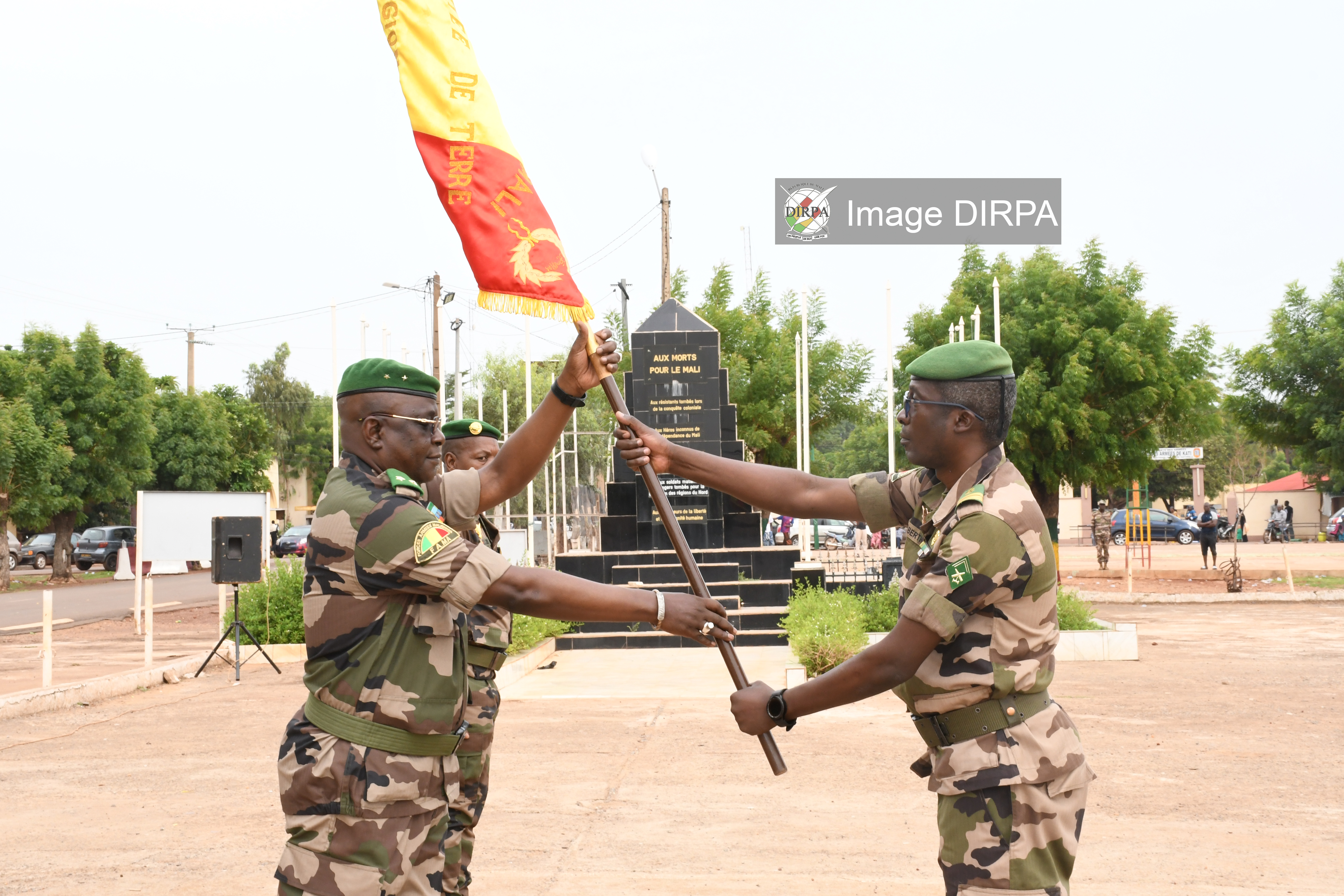 REGION MILITAIRE N°3 : le Colonel Pascal BERTHE prend officiellement ses fonctions à Kati