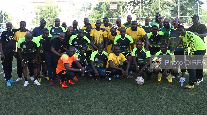 JOURNEE INTERNATIONALE DE LUTTE CONTRE LES STUPEFIANTS: Un match de gala de football oppose l'Office Central des Stupéfiants à la société minière B2GOLD.