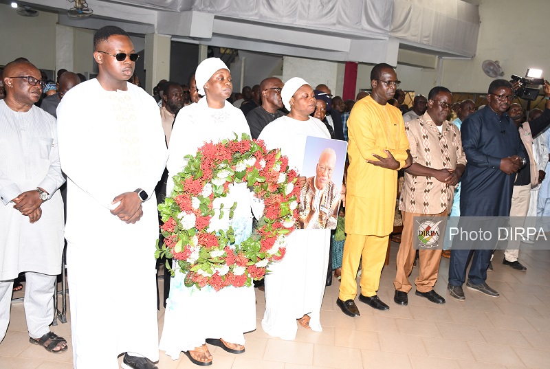 ÉGLISE DE BAMAKO-COURA : Dernier hommage à l’Adjudant-Chef à la retraite Mérepein Joseph SAGARA