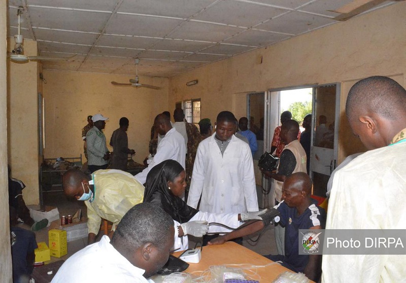 REGION MILITAIRE N°6 : les recrues de Soufroulaye donnent leur sang pour sauver des vies