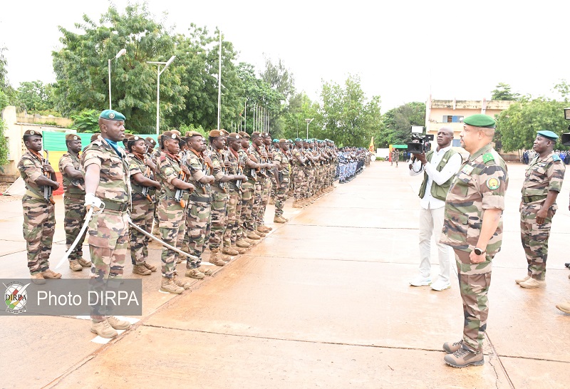 LE RIDEAU TOMBE SUR LA 2EME PROMOTION DE L'ÉCOLE D'ÉTAT-MAJOR DES FORCES DE SECURITE